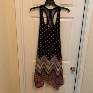 Very cute black floral Flowey dress